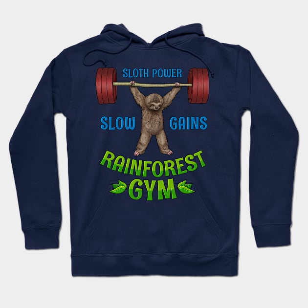 Slow gains Hoodie by forsureee